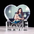 Love Heart Crystal Photo Frame Personalized Picture Frame